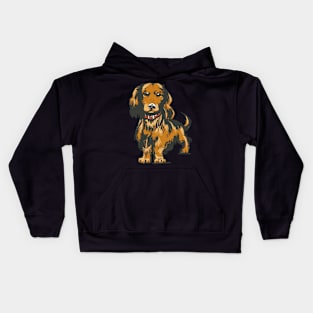 Dachshund Dog Kids Hoodie